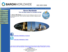Tablet Screenshot of baronworldwide.com